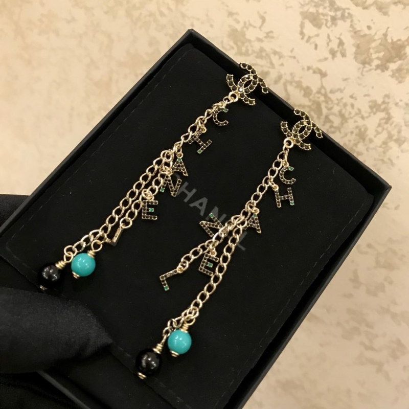 Ch*el earrings